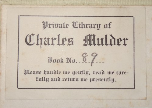 Book #89I wonder how many there were!