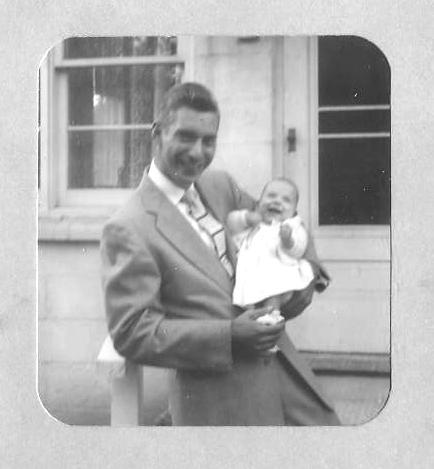 Dad and me 1955