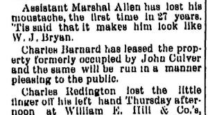 May 14, 1897 article about property in jottings