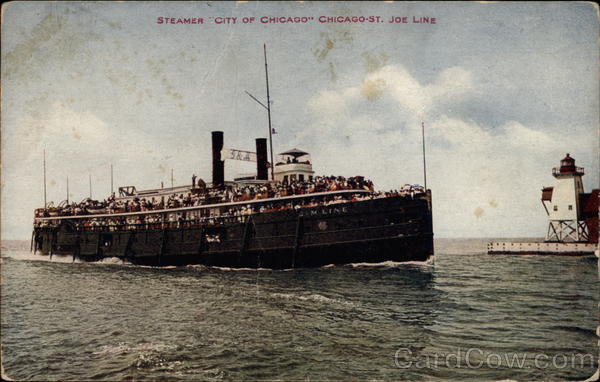 Passenger Steamboats on the Great Lakes – The Family Kalamazoo