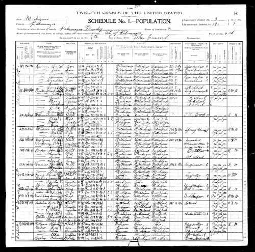 1900 Newhouse census