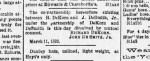 March 11, 1892 Kalamazoo Telegraph R DeKorn and J DeSmith, Jr.